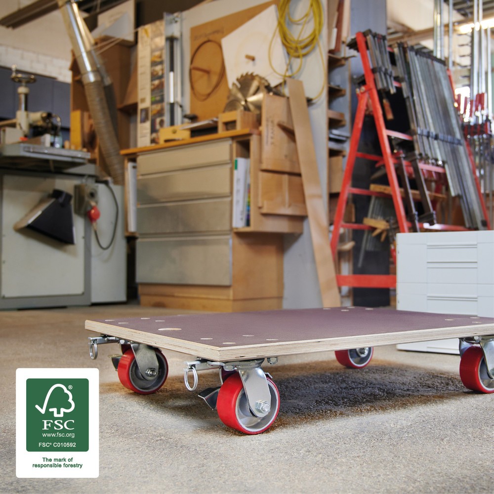 Produktabbildung Nr. 5: WAGNER Transporthilfe PROFESSIONAL 24 mm - 78 x 59 x 16 cm, TK 1000 Kg
