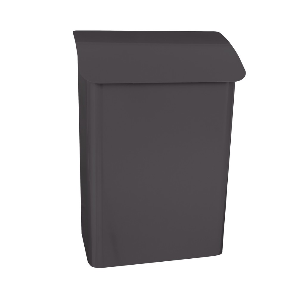 Produktabbildung Nr. 1: Wand-Briefkasten Denian, aus verzinktem Stahl, mit Zylinderschloss, anthrazit
