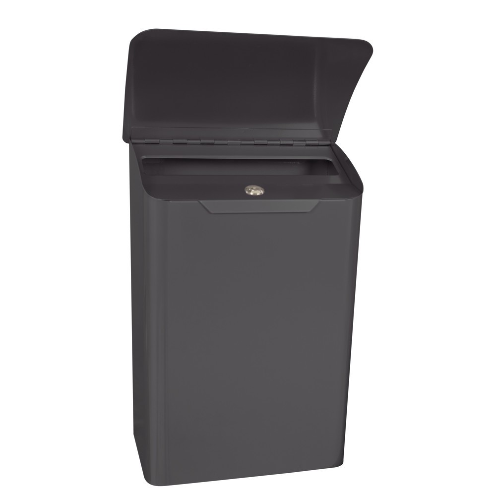 Produktabbildung Nr. 2: Wand-Briefkasten Denian, aus verzinktem Stahl, mit Zylinderschloss, anthrazit