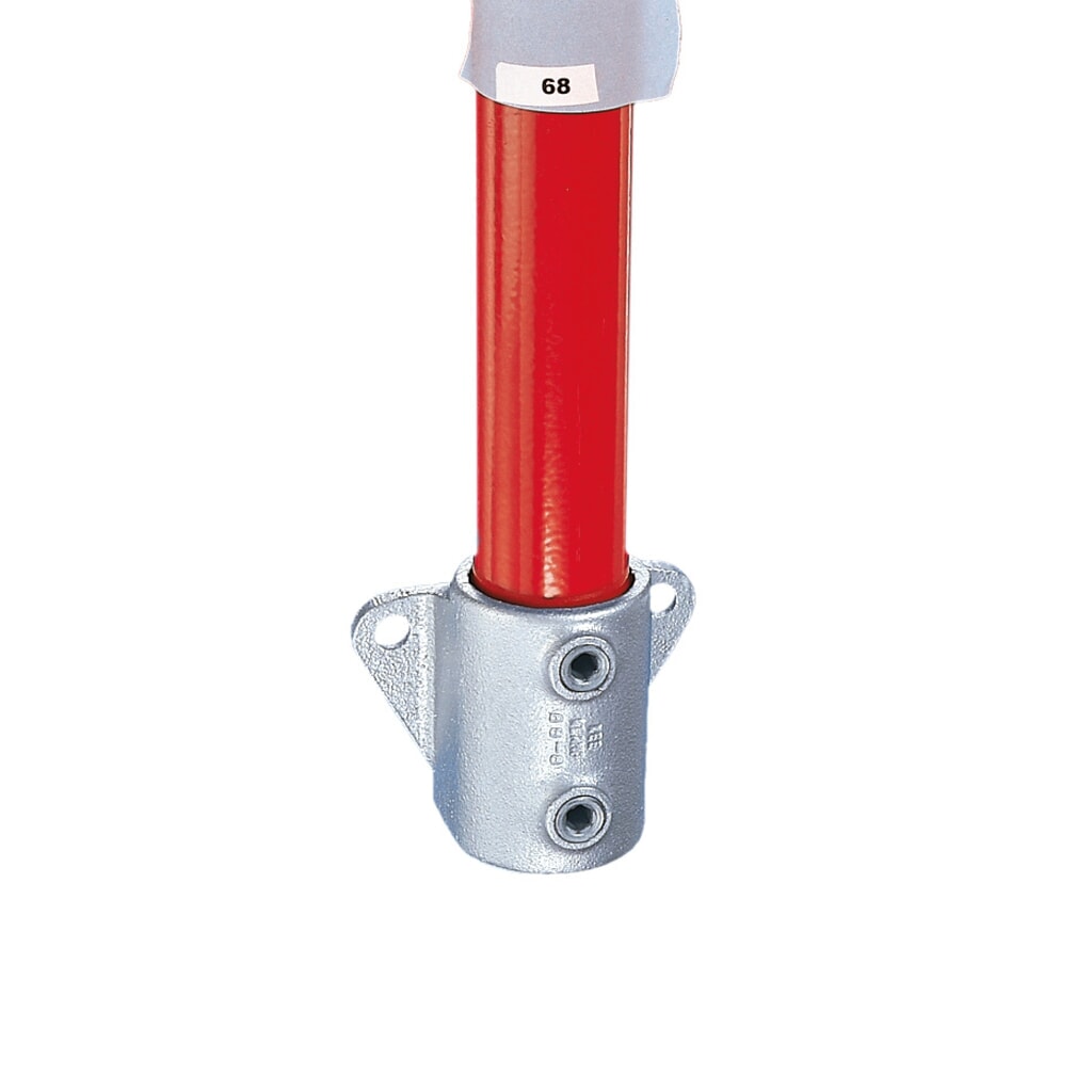 Wandbefestigung, Außen-Ø Rohr 33,7 mm Produktabbildung: Wandbefestigung, Außen-Ø Rohr 33,7 mm