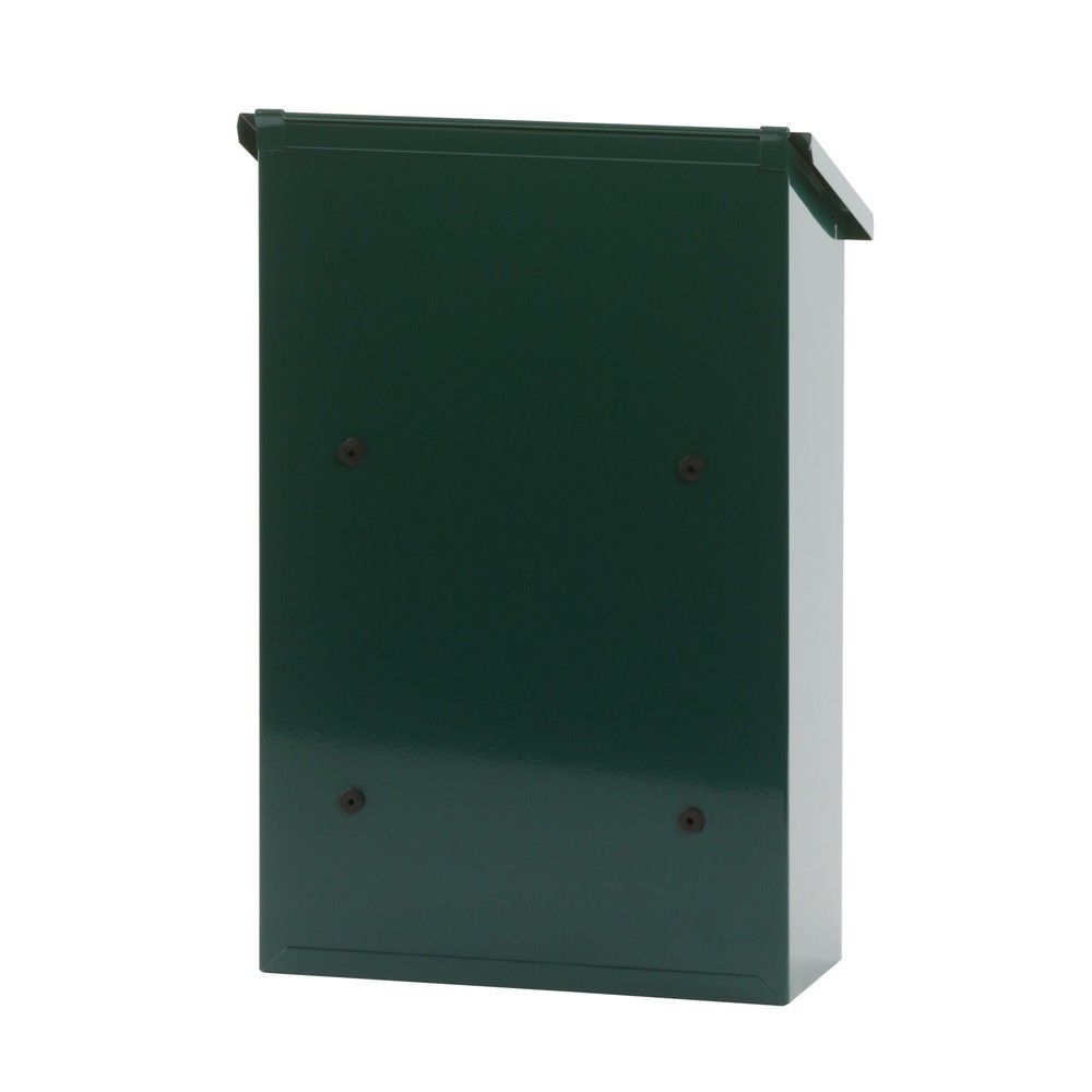 Produktabbildung Nr. 4: Wandbriefkasten Toledon, mit Zylinderschloss, aus verzinktem Stahl, grün