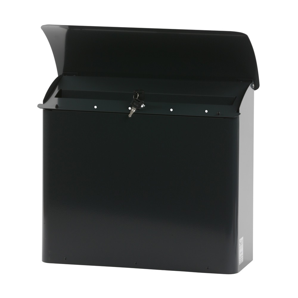 Productafbeelding nr. 2: Wandbrievenbus, lxbxh 160 x 415 x 420 mm, met afsluitbare inwerpopening, antraciet