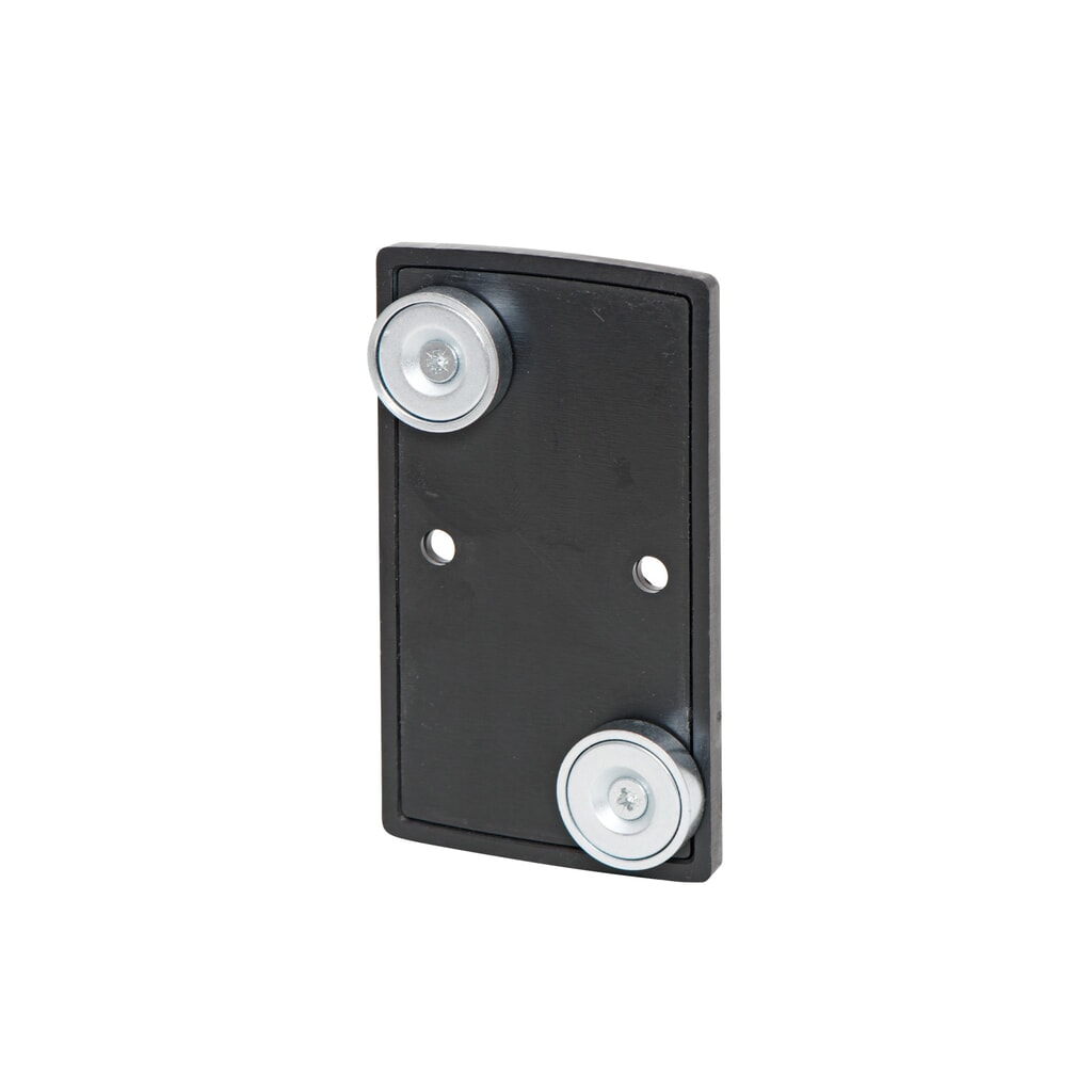 Wandclip für MORAVIA Gurt-Absperr- und Leitsysteme, magnetisch Produktabbildung: Wandclip für MORAVIA Gurt-Absperr- und Leitsysteme, magnetisch
