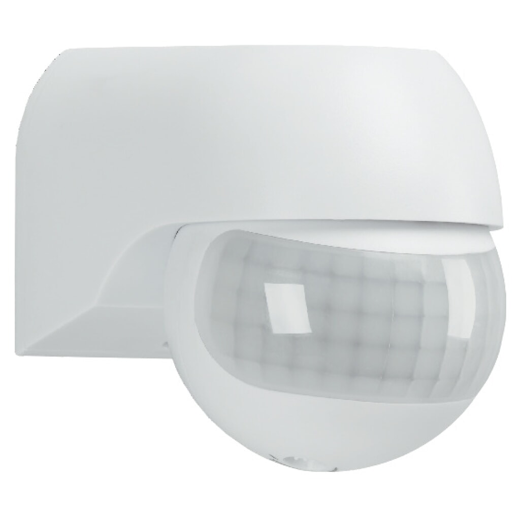 Wandsensor - PIR 180° IP54 - weiß Produktabbildung: Wandsensor - PIR 180° IP54 - weiß