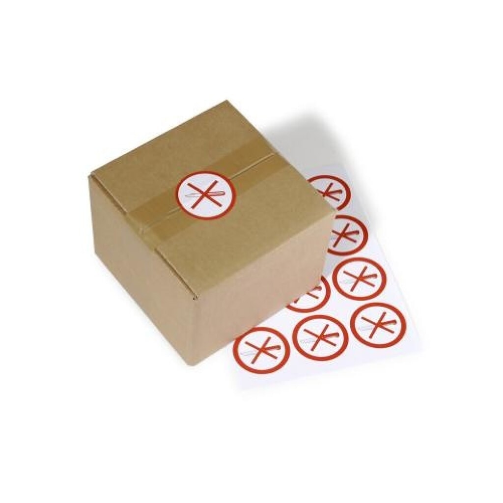 Warn- und Hinweisetiketten, Aufdruck "Messersymbol", 1 VE = 240 Stk Produktabbildung: Warn- und Hinweisetiketten, Aufdruck "Messersymbol", 1 VE = 240 Stk