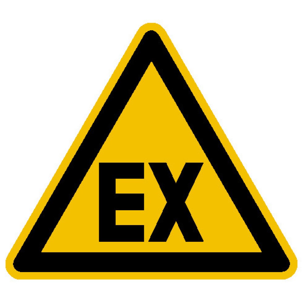 Warnschild Explosionsgefahr