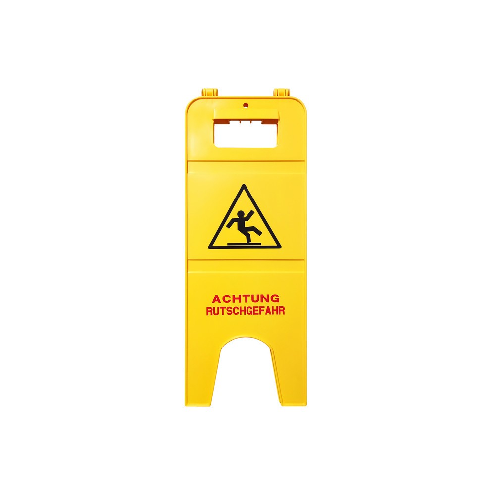 Produktabbildung Nr. 1: Warnschild-Set "Achtung Rutschgefahr", 2-teilig