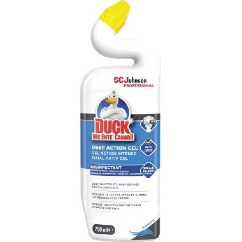 Produktabbildung Nr. 1: WC-Ente Reiniger Total Aktiv Gel Marine 320227 750ml