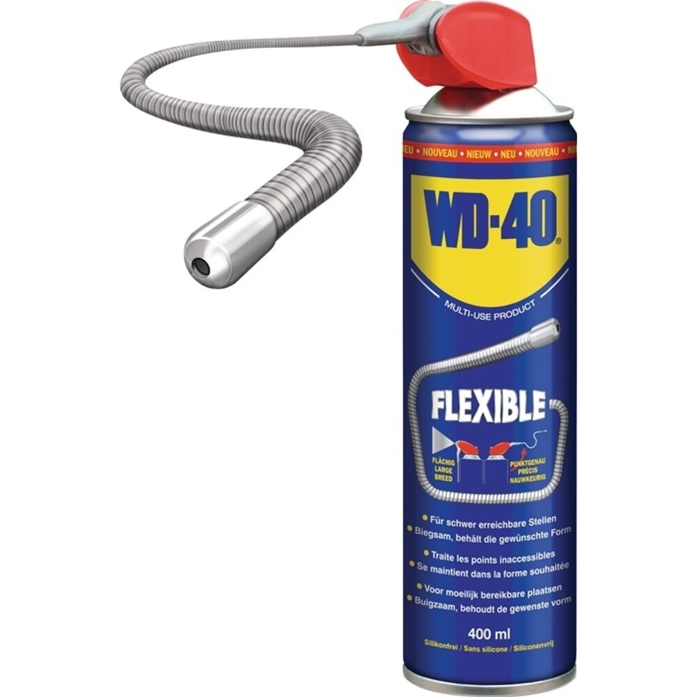 N° de l'image du produit 3 : WD-40 Produit multifonctions, 400 ml, bombe aérosol flexible