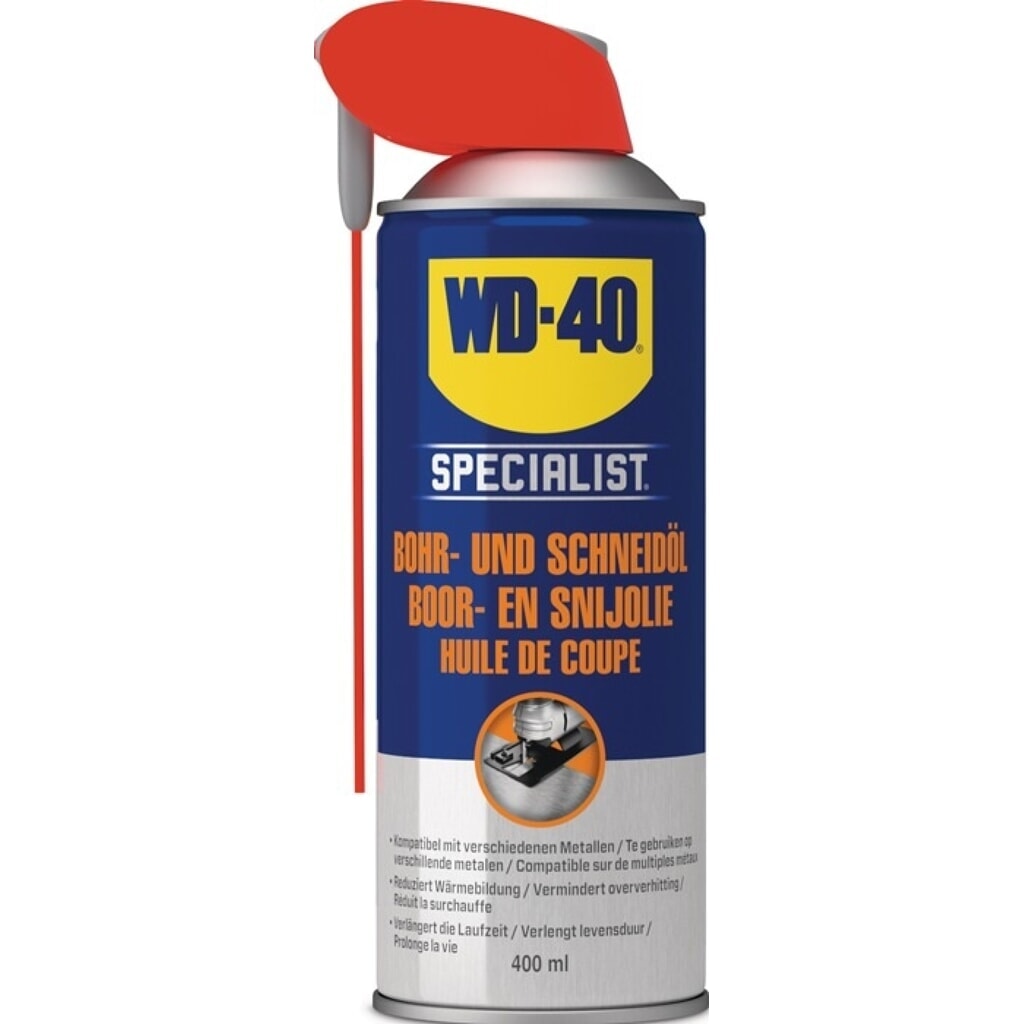 WD-40 SPECIALIST Bohr-/Schneidöl, 400 ml, Spraydose Smart Straw™ Produktabbildung: WD-40 SPECIALIST Bohr-/Schneidöl, 400 ml, Spraydose Smart Straw™