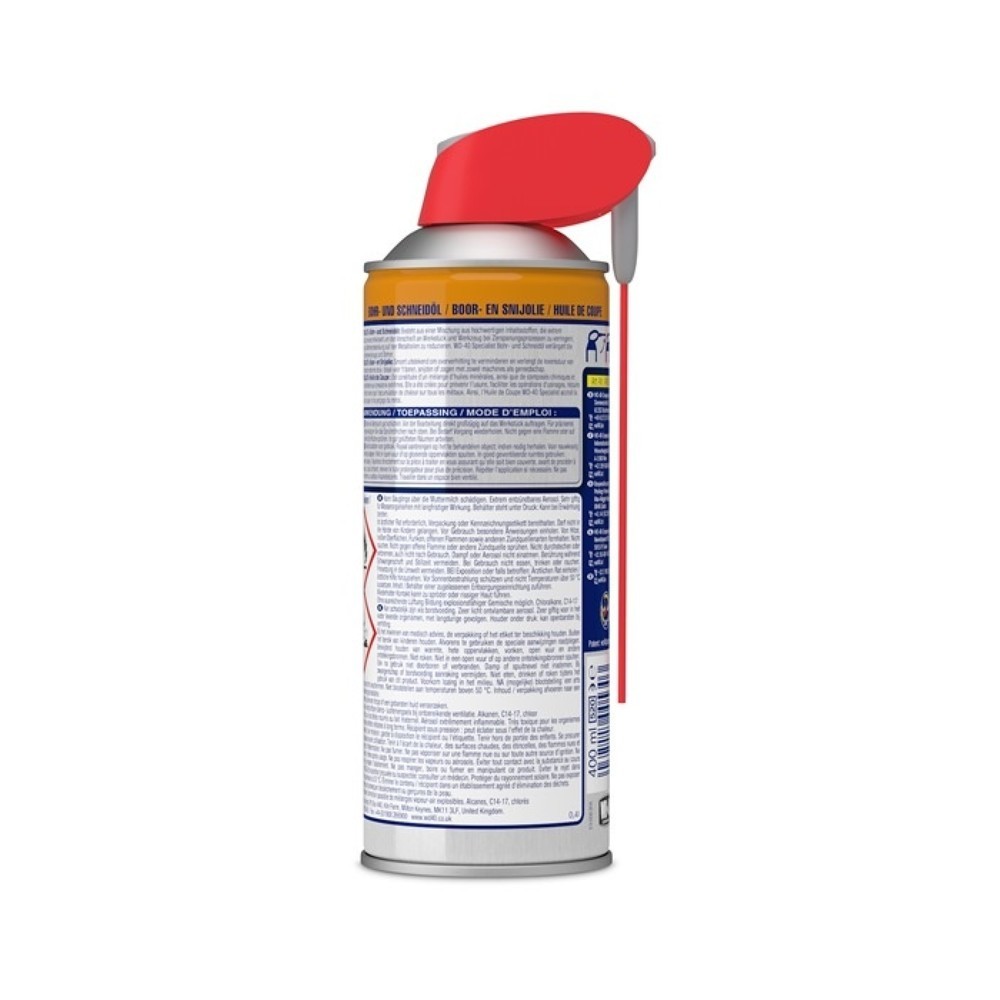 N° de l'image du produit 3 : WD-40 SPECIALIST Huile de perçage / découpe, 400 ml, aérosol Smart Straw™