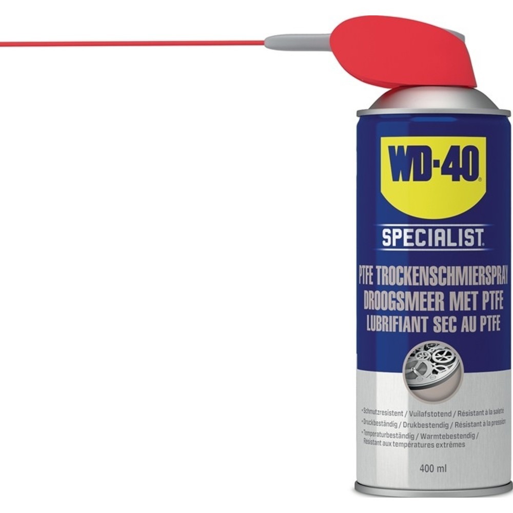 Produktabbildung: WD-40 SPECIALIST PTFE Trockenschmierspray, dunkelgelb, NSF H2