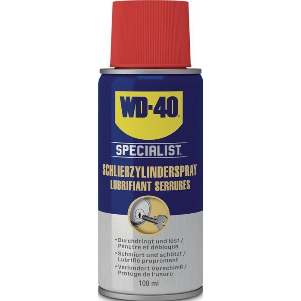 Illustration du produit: WD-40 SPECIALIST Spray pour cylindre de fermeture, 100 ml, aérosol