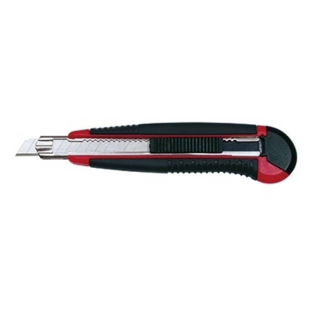 WEDO® Cutter Auto Load 78409 9mm +5Klingen rot/schwarz Produktabbildung: WEDO® Cutter Auto Load 78409 9mm +5Klingen rot/schwarz