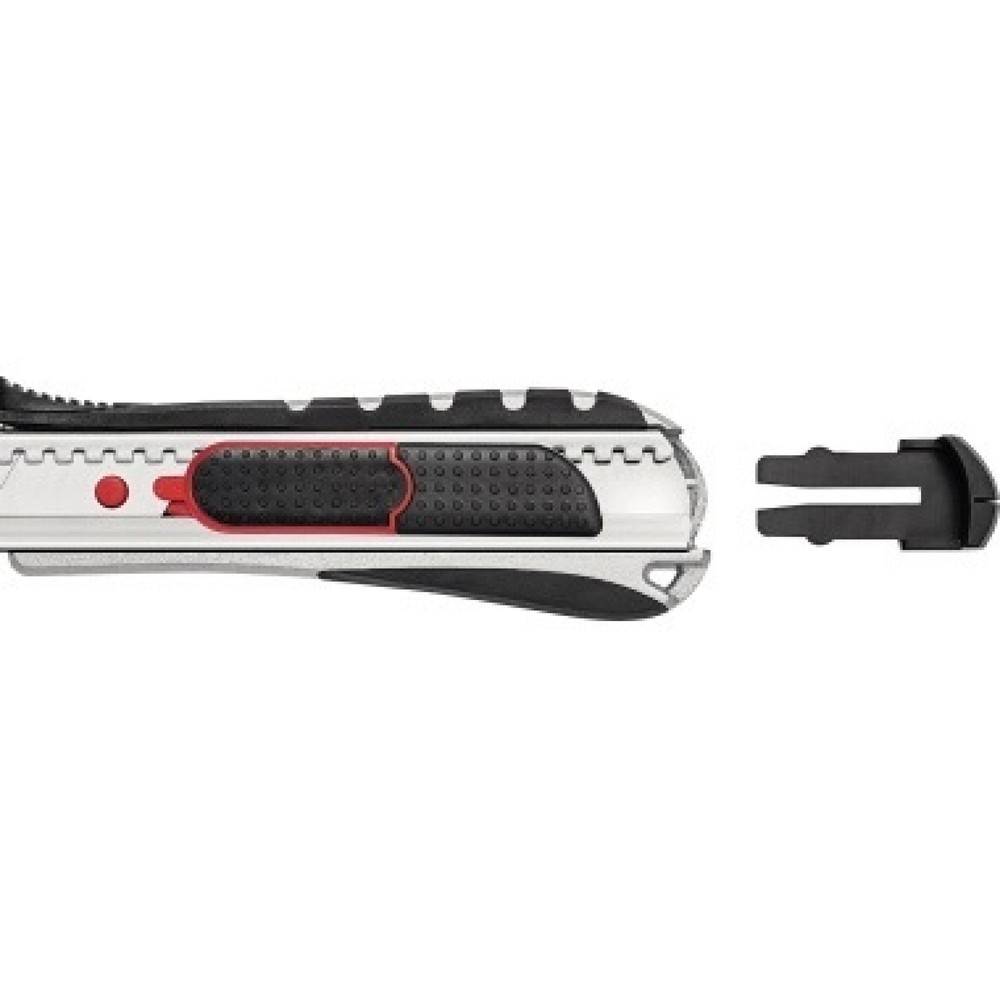 Produktabbildung: WEDO® Cutter Safety 2in1 787018 18mm schwarz/rot