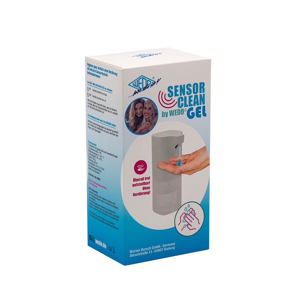 Produktabbildung Nr. 2: WEDO® Desinfektionsmittelspender SENSOR CLEAN, Gel oder Seife