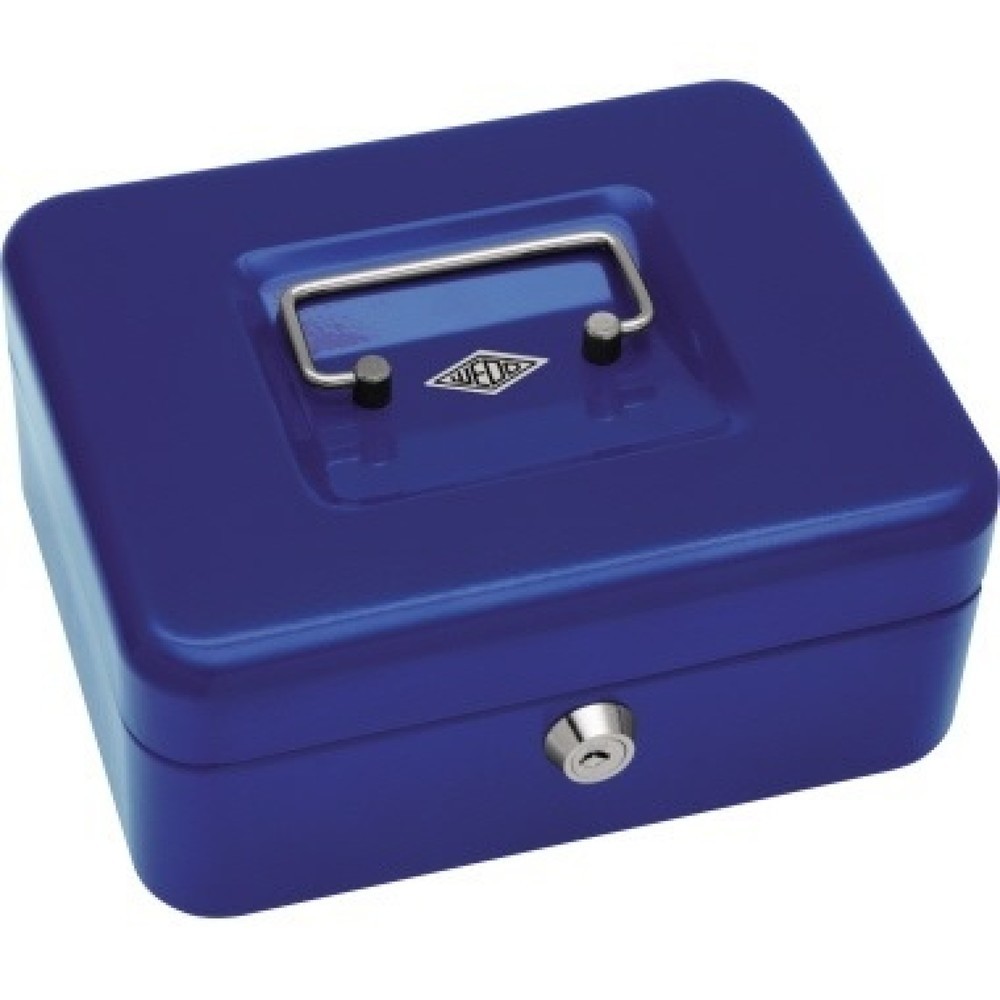 Produktabbildung: WEDO® Geldkassette 145203X 20x16x9cm Größe 2 blau