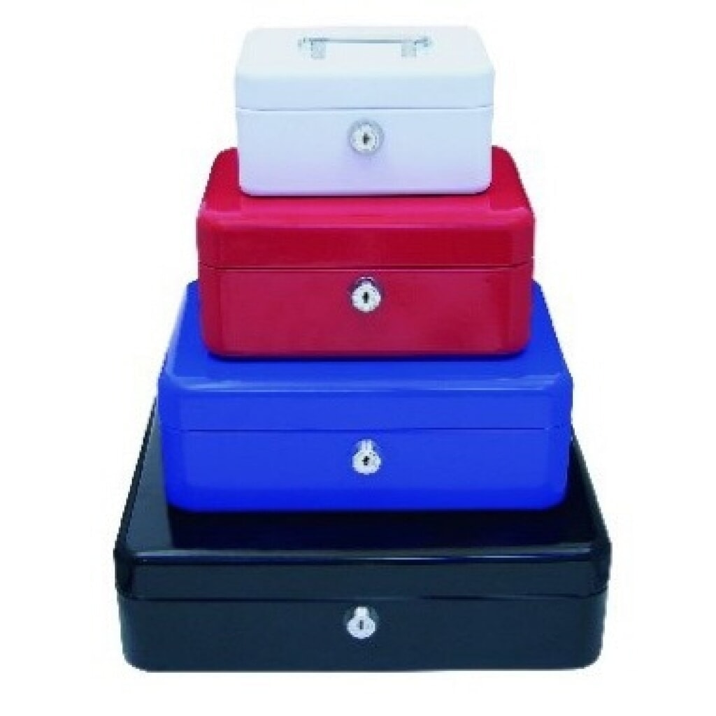 WEDO® Geldkassette 145203X 20x16x9cm Größe 2 blau Produktabbildung Nr. 3: WEDO® Geldkassette 145203X 20x16x9cm Größe 2 blau