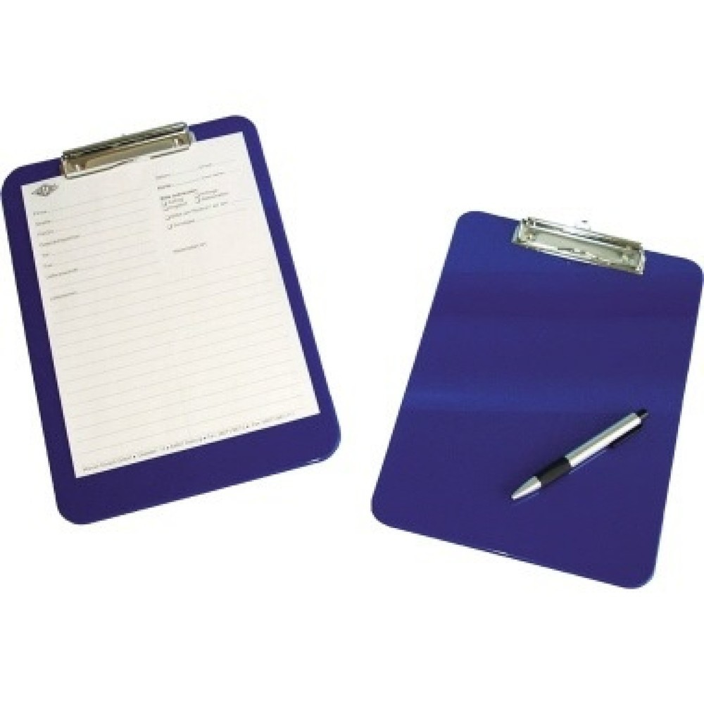 Produktabbildung: WEDO® Klemmbrett 57603 A4 22,7x31,7cm blau
