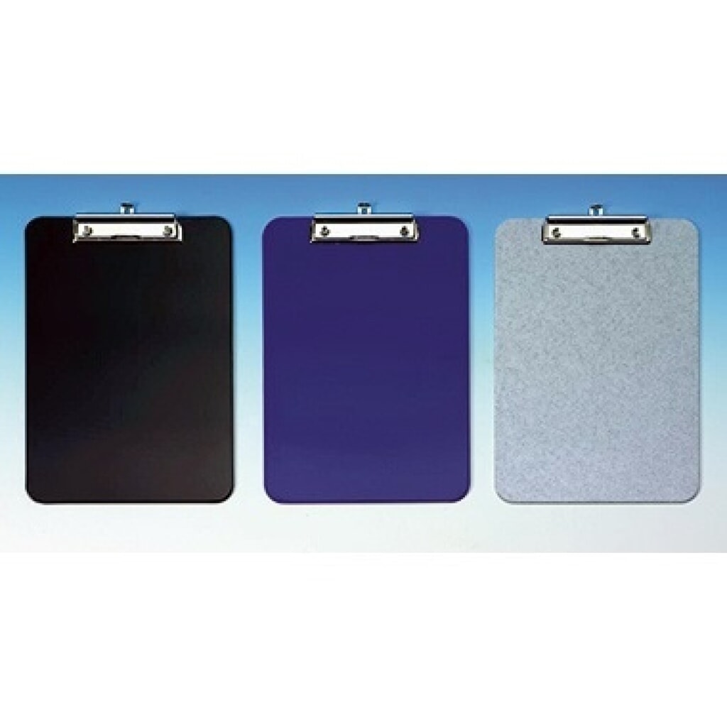 WEDO® Klemmbrett 57601 A4 22,7x31,7cm schwarz Produktabbildung Nr. 2: WEDO® Klemmbrett 57601 A4 22,7x31,7cm schwarz