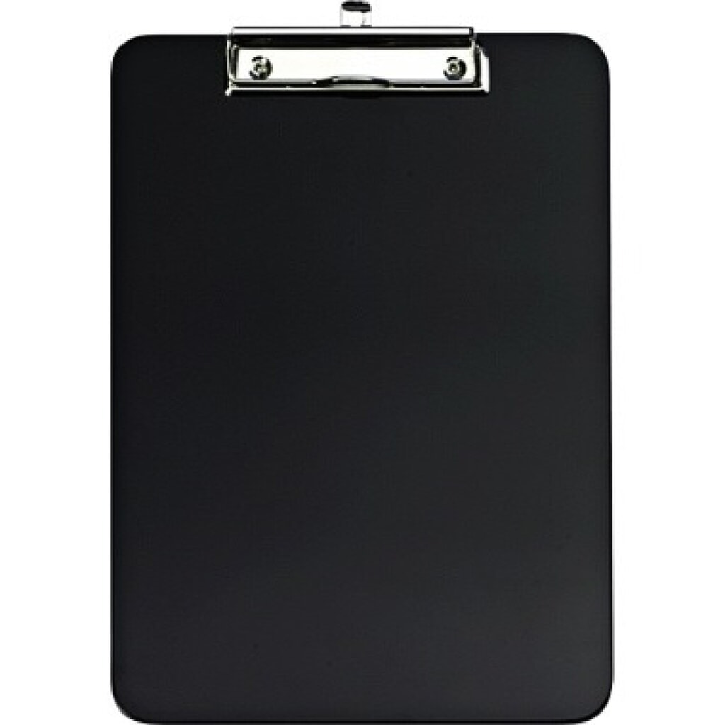 WEDO® Klemmbrett 57601 A4 22,7x31,7cm schwarz Produktabbildung Nr. 1: WEDO® Klemmbrett 57601 A4 22,7x31,7cm schwarz