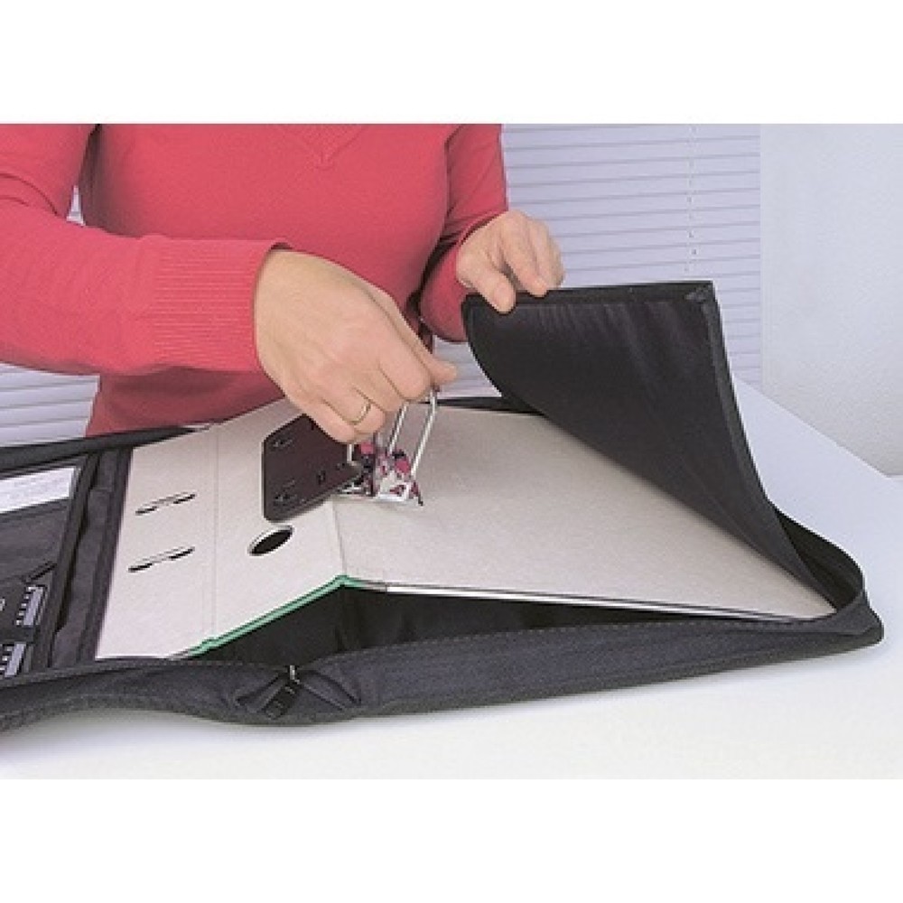 Produktabbildung Nr. 2: WEDO® Konferenzmappe 58601 DIN A4 Polyester schwarz