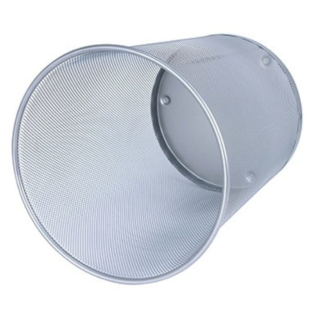 Produktabbildung: WEDO® Papierkorb Office 65254 18l Drahtmetall silber