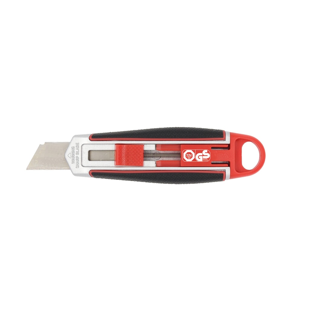 WEDO® SAFETY-Cutter LONG BLADE, schwarz/rot Produktabbildung Nr. 3: WEDO® SAFETY-Cutter LONG BLADE, schwarz/rot