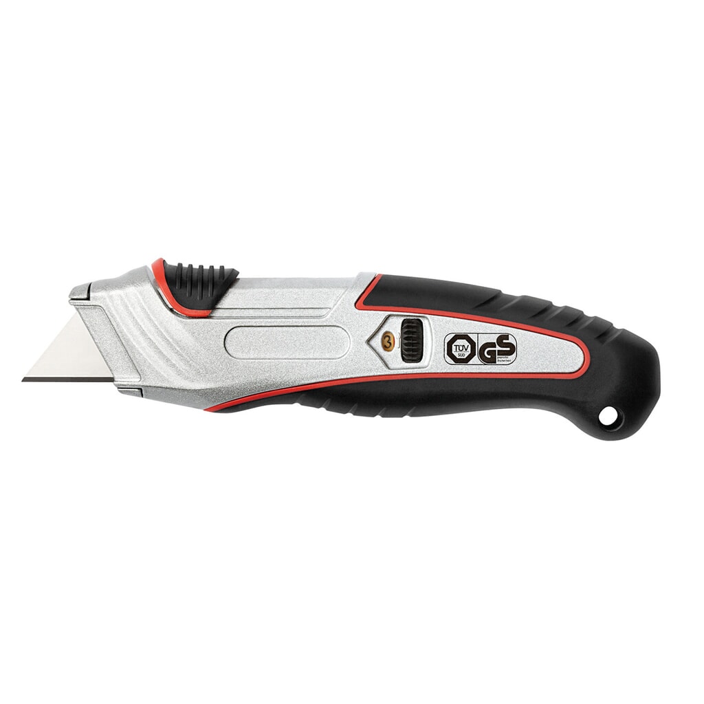 WEDO® SAFETY-Cutter PROFI mit 3-Stufen-Vorschub, schwarz Produktabbildung: WEDO® SAFETY-Cutter PROFI mit 3-Stufen-Vorschub, schwarz