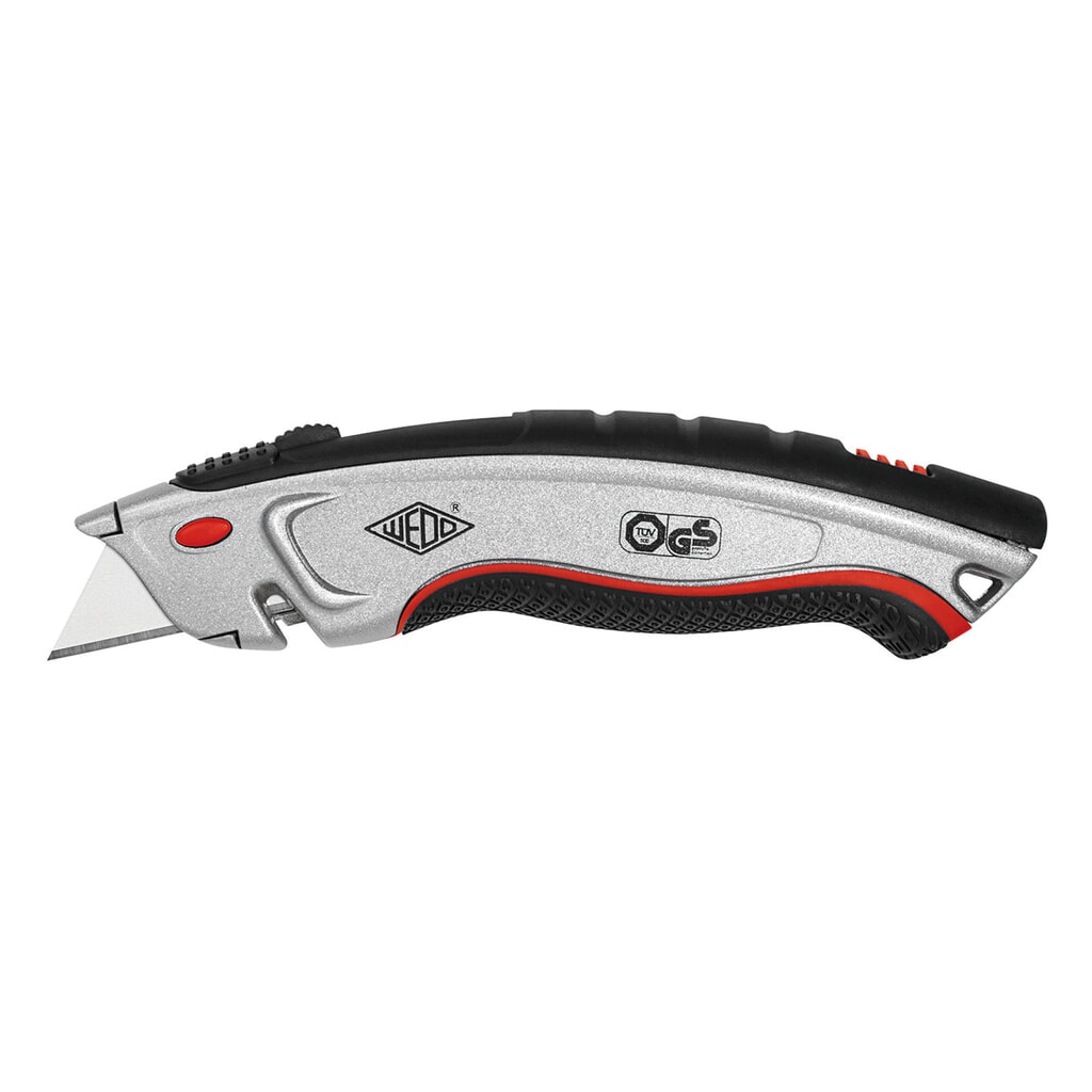 WEDO® SAFETY-Cutter PROFI PLUS, silber Produktabbildung: WEDO® SAFETY-Cutter PROFI PLUS, silber