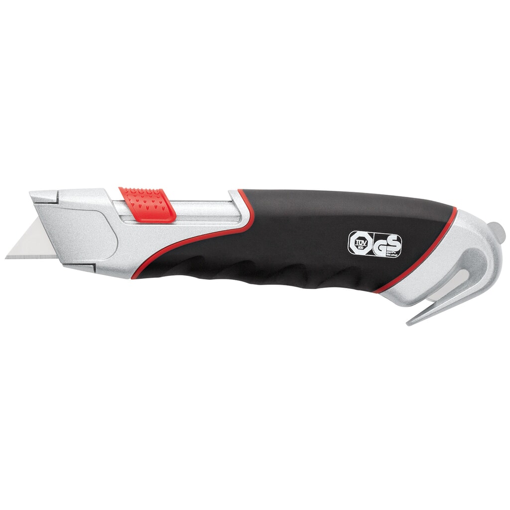 WEDO® Safety-Cutter SUPER mit integriertem Folienschneider, 6 Stk/VE Produktabbildung: WEDO® Safety-Cutter SUPER mit integriertem Folienschneider, 6 Stk/VE