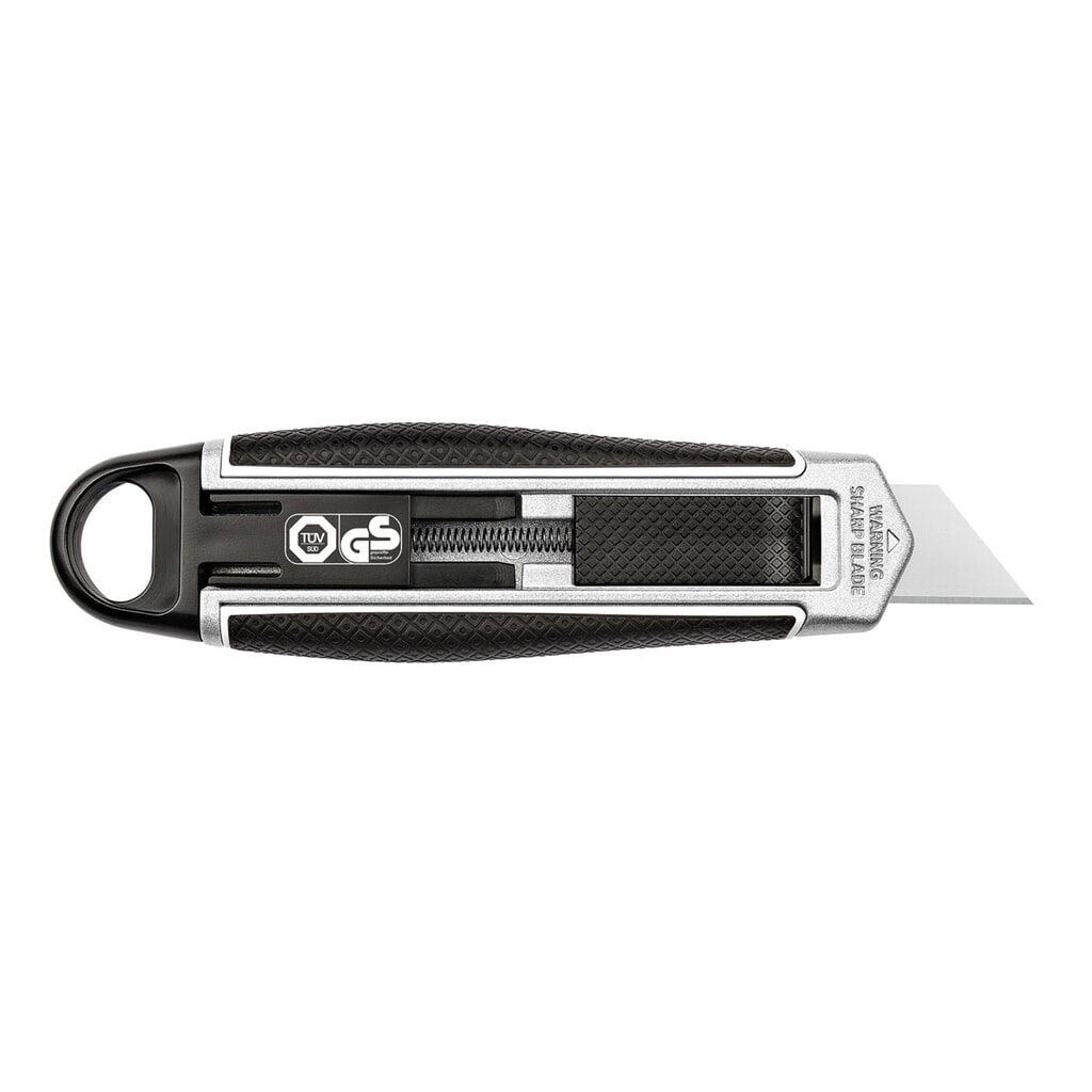 Produktabbildung: WEDO® SAFETY-Linkshänder-Cutter, inkl. 2 Klingen, schwarz