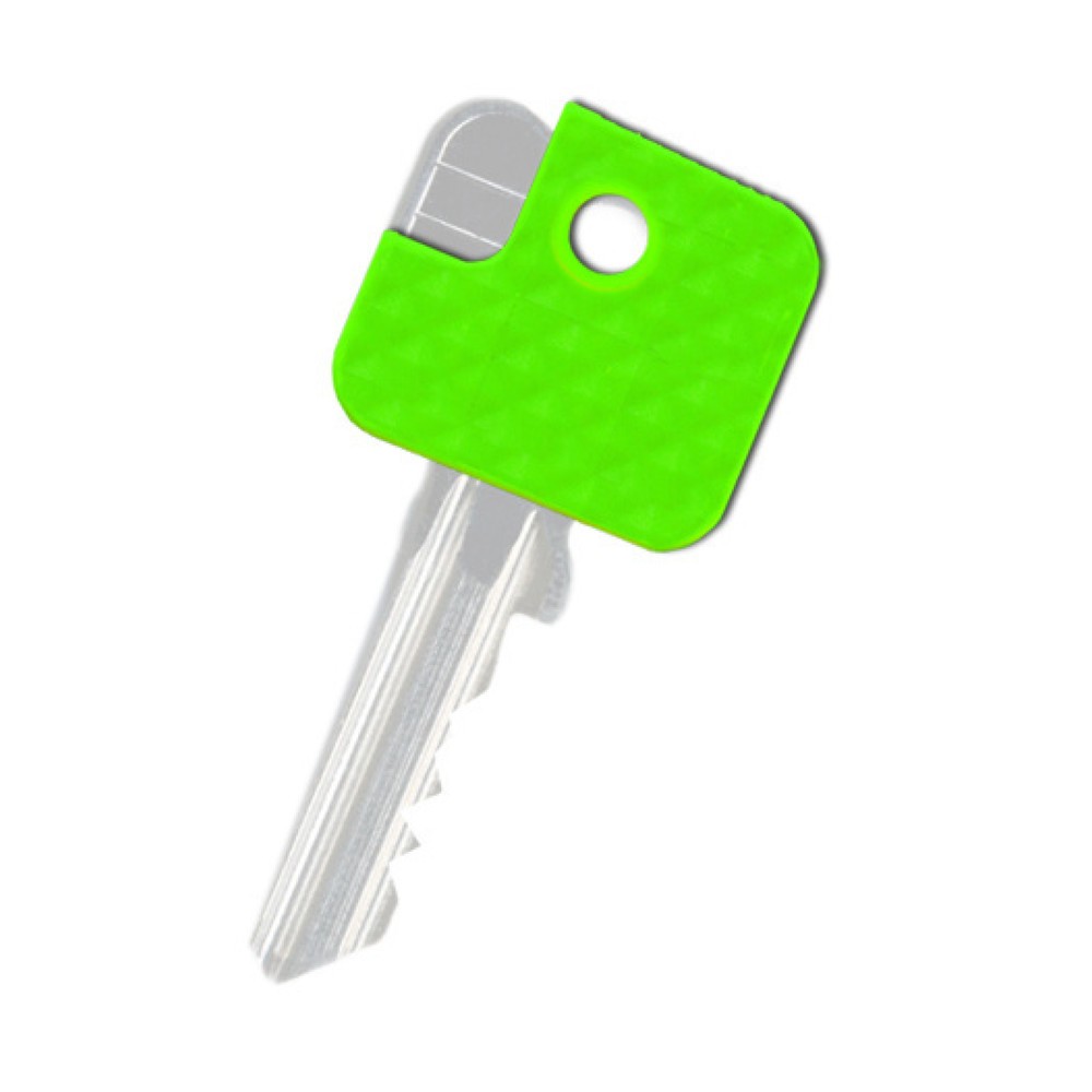 Produktabbildung Nr. 2: WEDO® Schlüsselkappen, eckig, farblich sortiert, 200 Stk/VE