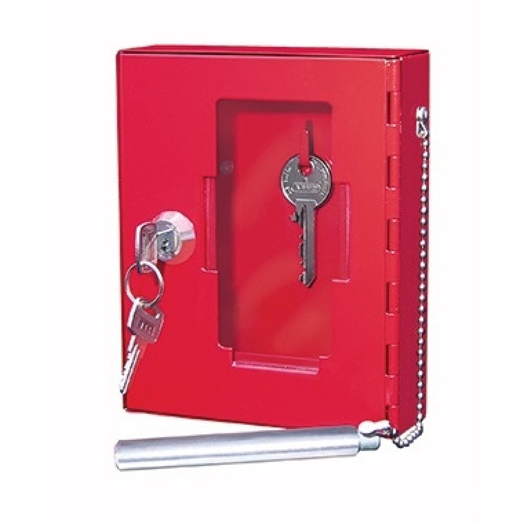 WEDO® Notschlüsselkasten 10250102X 150x120x40mm rot Produktabbildung: WEDO® Notschlüsselkasten 10250102X 150x120x40mm rot
