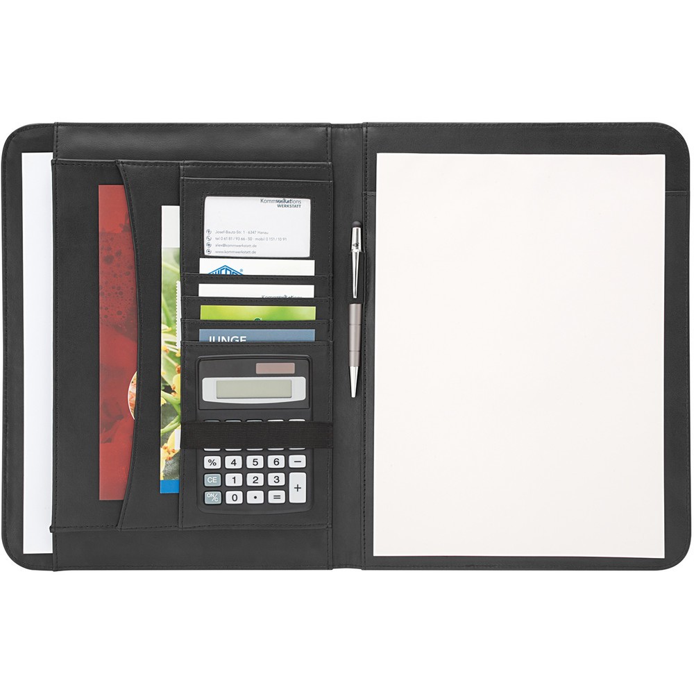 Produktabbildung Nr. 2: WEDO® Schreibmappe ACCENTO® A4, schwarz