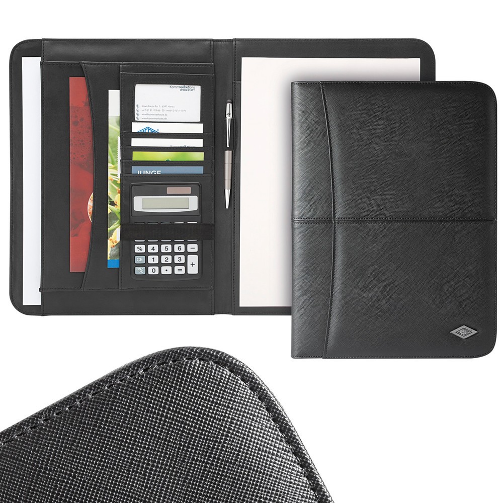 Produktabbildung Nr. 3: WEDO® Schreibmappe ACCENTO® A4, schwarz