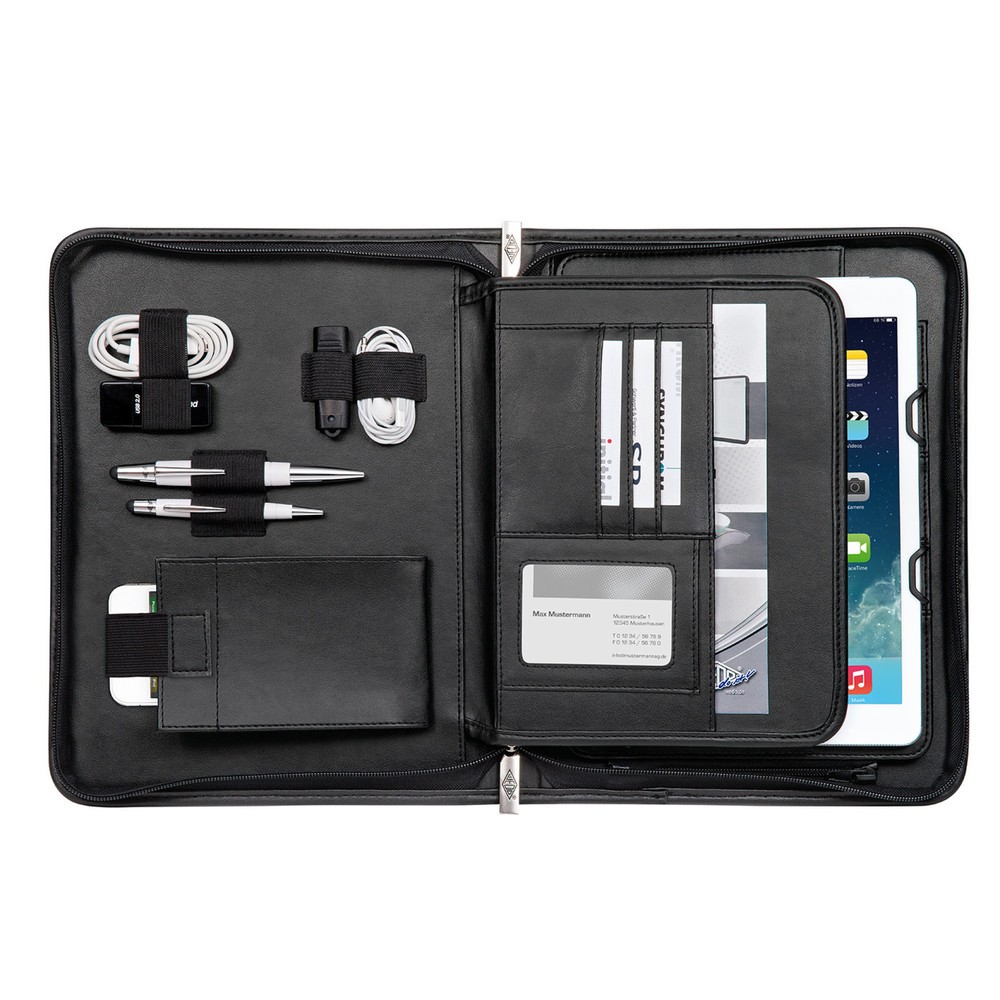 Produktabbildung Nr. 3: WEDO® Tablet-Organizer ELEGANCE A5, schwarz