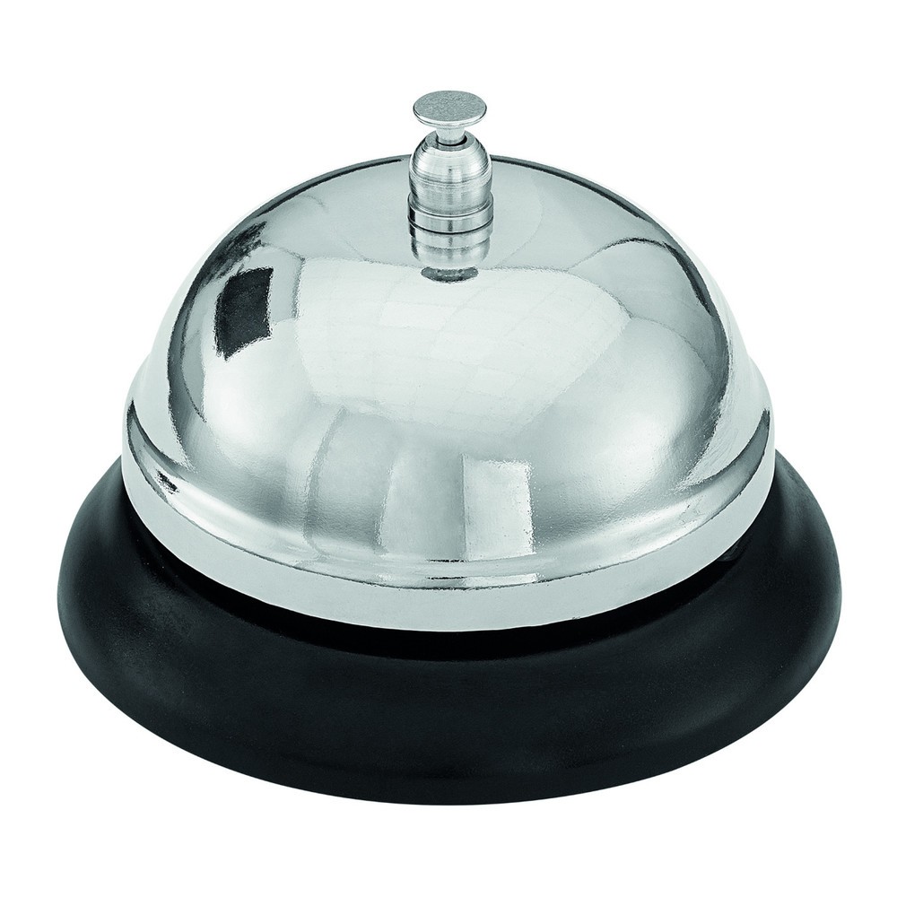 Produktabbildung Nr. 1: WEDO® Tischglocke, rund, schwarz