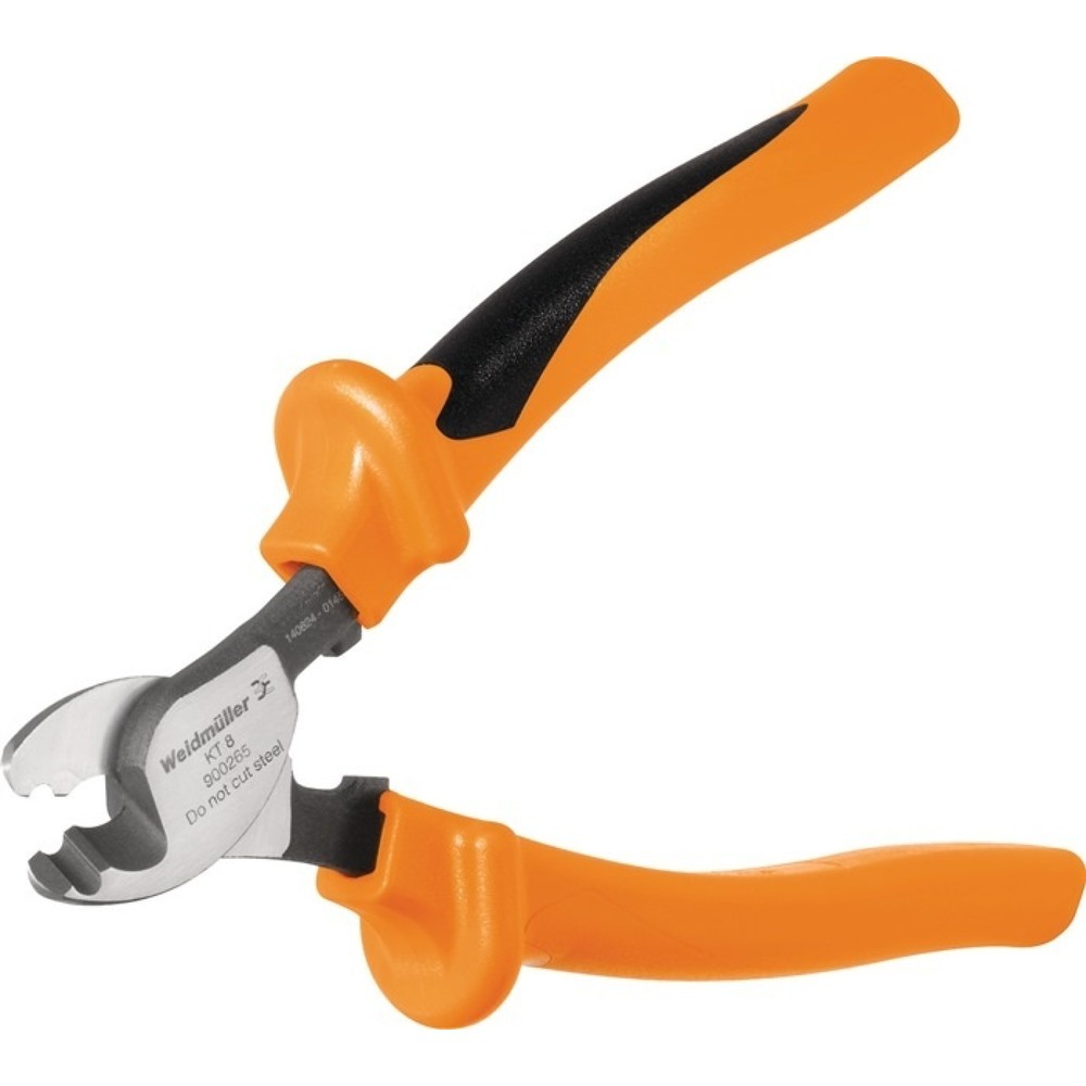 Produktabbildung Nr. 1: WEIDMÜLLER Kabelschere KT 8 L.185mm Kopf pol.VDE Mehrkomp.-Hülle