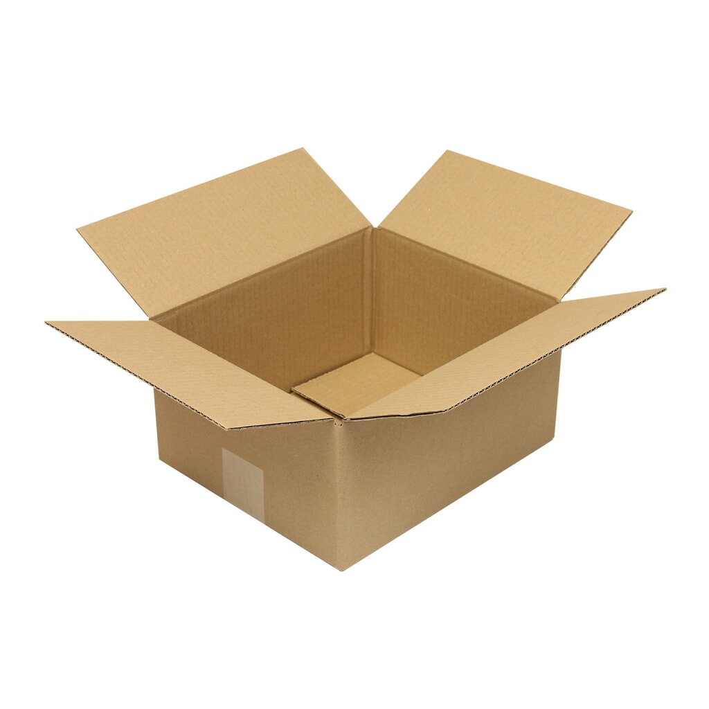 Wellpapp-Faltkarton 1-wellig, 270 x 220 x 130 mm, Qualität 1.20 B, braun Produktabbildung: Wellpapp-Faltkarton 1-wellig, 270 x 220 x 130 mm, Qualität 1.20 B, braun
