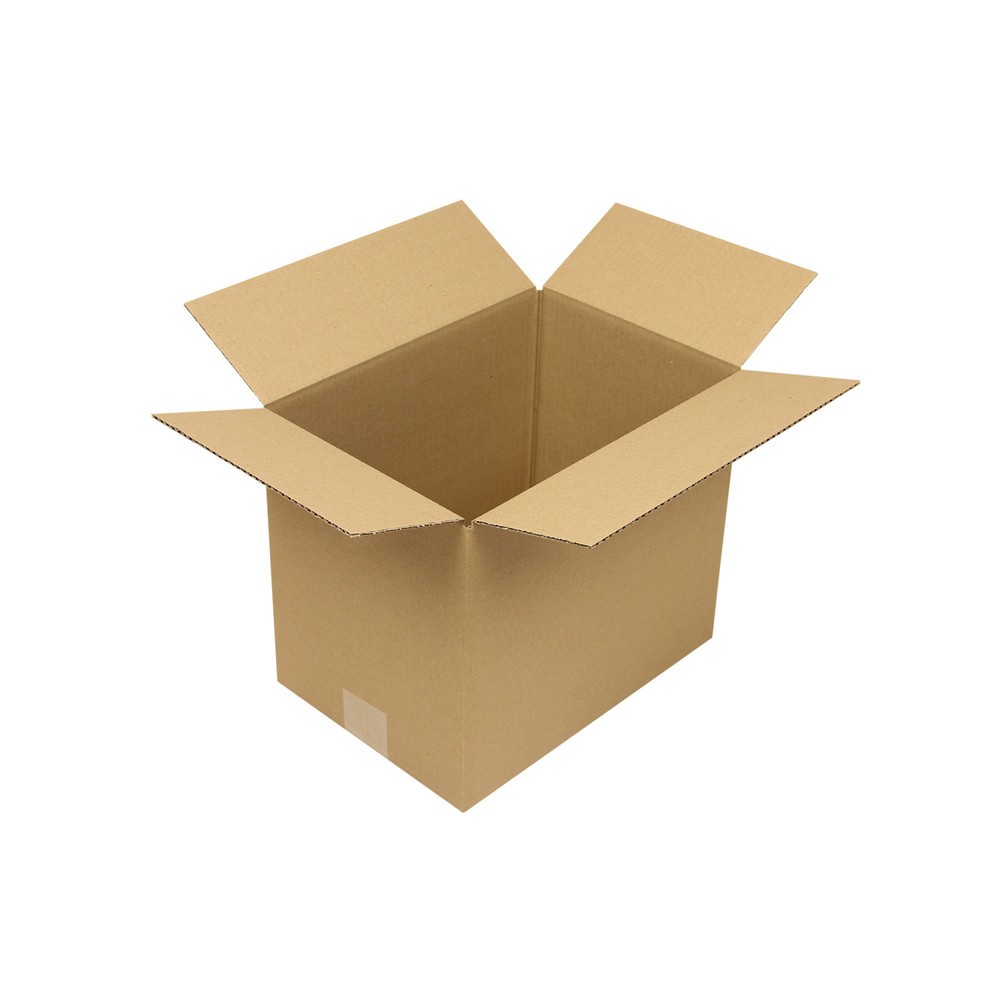 Produktabbildung: Wellpapp-Faltkarton 1-wellig, 305 x 215 x 250 mm