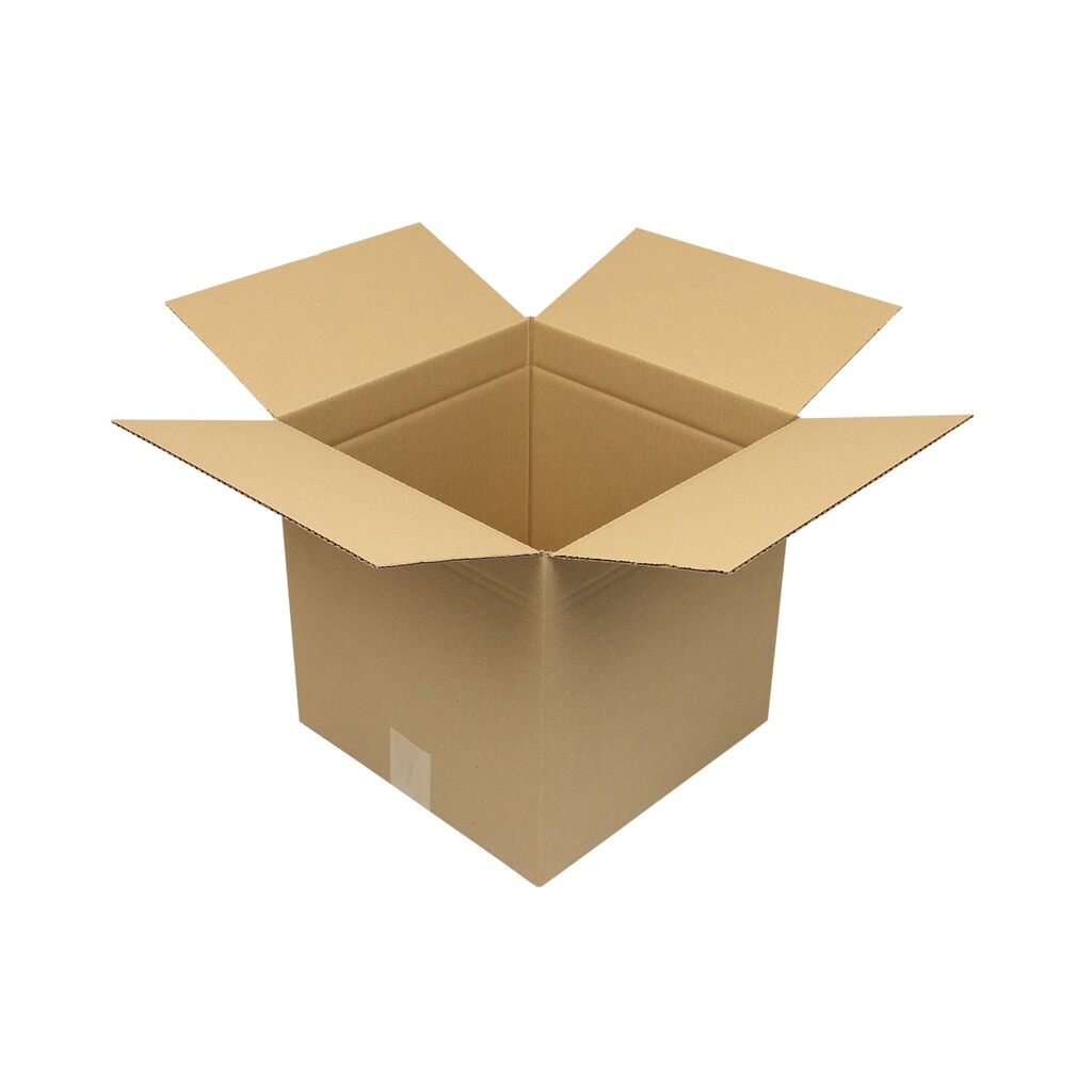 Wellpapp-Faltkarton 2-wellig, 305 x 215 x 200 mm, Qualität 2.30 BC, braun Produktabbildung: Wellpapp-Faltkarton 2-wellig, 305 x 215 x 200 mm, Qualität 2.30 BC, braun