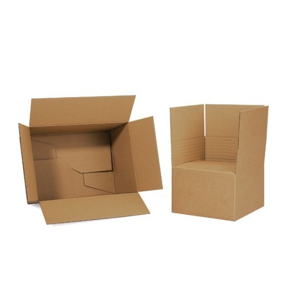 Wellpapp-Faltkarton 2-wellig, 400 x 300 x 220 mm, Qualität 2.30 BC, braun Produktabbildung: Wellpapp-Faltkarton 2-wellig, 400 x 300 x 220 mm, Qualität 2.30 BC, braun