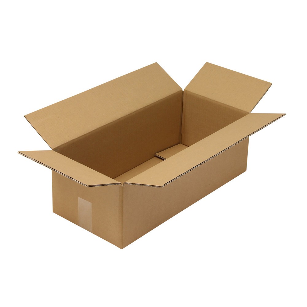Produktabbildung: Wellpapp-Faltkarton, 2-wellig, 560 x 250 x 180 mm