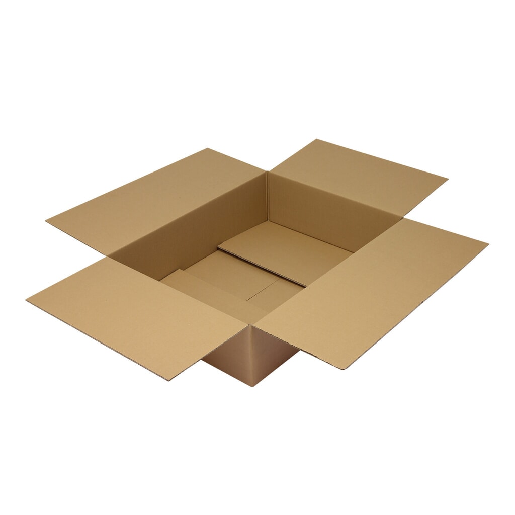 Wellpapp-Faltkarton 2-wellig, 780x580x200mm (L x B x H),Qualität 2.30 BC, braun Produktabbildung: Wellpapp-Faltkarton 2-wellig, 780x580x200mm (L x B x H),Qualität 2.30 BC, braun