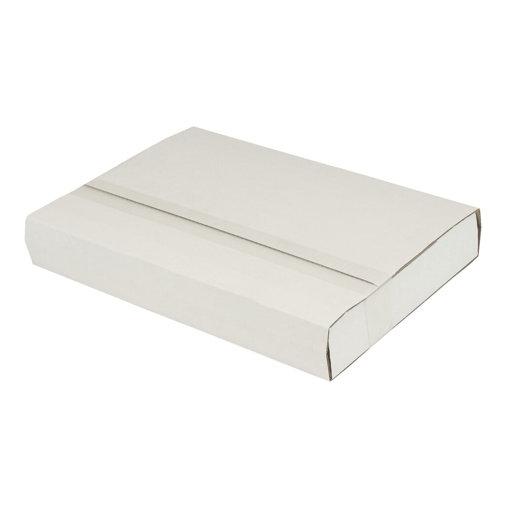 Wellpapp-Kreuzverpackung, 850 x 605 x 10-120 mm ( L x B x H ), weiß, DIN A1 Produktabbildung Nr. 4: Wellpapp-Kreuzverpackung, 850 x 605 x 10-120 mm ( L x B x H ), weiß, DIN A1
