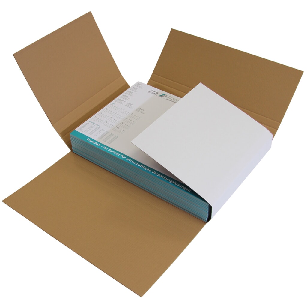 Wellpapp-Kreuzverpackung, 850 x 605 x 10-120 mm ( L x B x H ), weiß, DIN A1 Produktabbildung Nr. 5: Wellpapp-Kreuzverpackung, 850 x 605 x 10-120 mm ( L x B x H ), weiß, DIN A1