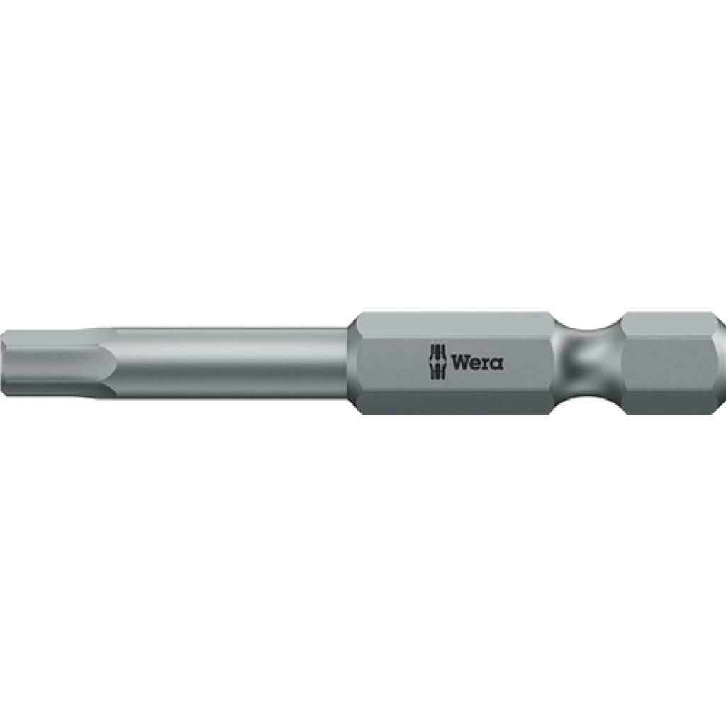 Bit 840/4 Z 1/4 Zoll 3,0mm L.89mm zähhart,HEX-Plus WERA Produktabbildung: Bit 840/4 Z 1/4 Zoll 3,0mm L.89mm zähhart,HEX-Plus WERA
