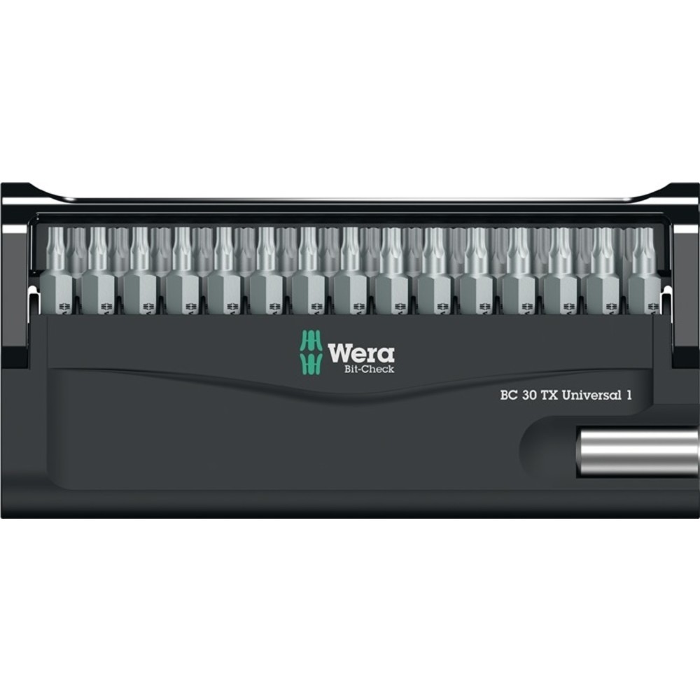 N° de l'image du produit 2 : Assortiment d'embouts Bit-Check 30TX Universal 1 30 pièces TX WERA
