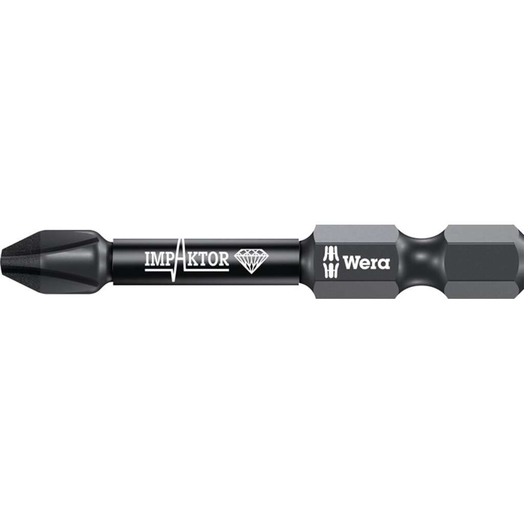 Produktabbildung: Wera Bit 851/4 IMP DC, PH2 Länge 50 mm, 1/4 Zoll E6,3